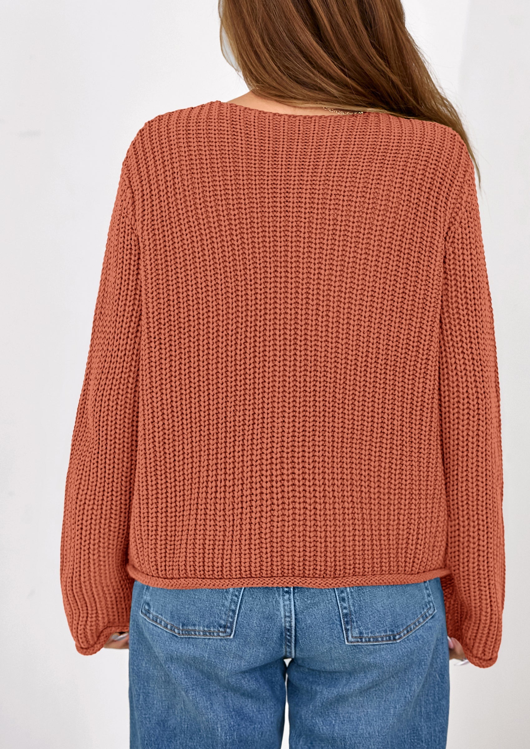 Cardigan Sweaters for Women Trendy Oversized Knit Chunky Button Cardigans Fall Winter Outfits with Pockets