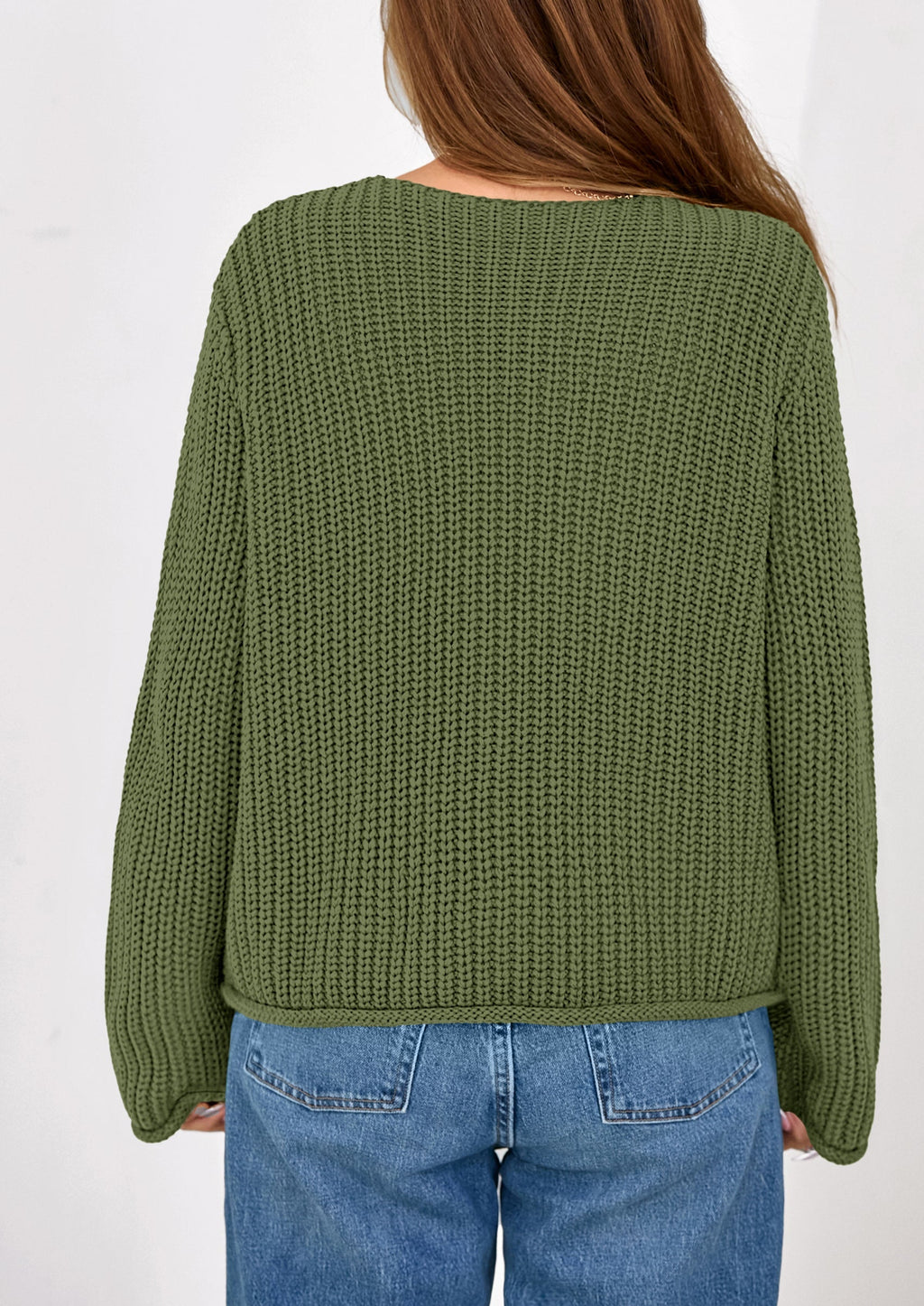 Cardigan Sweaters for Women Trendy Oversized Knit Chunky Button Cardigans Fall Winter Outfits with Pockets