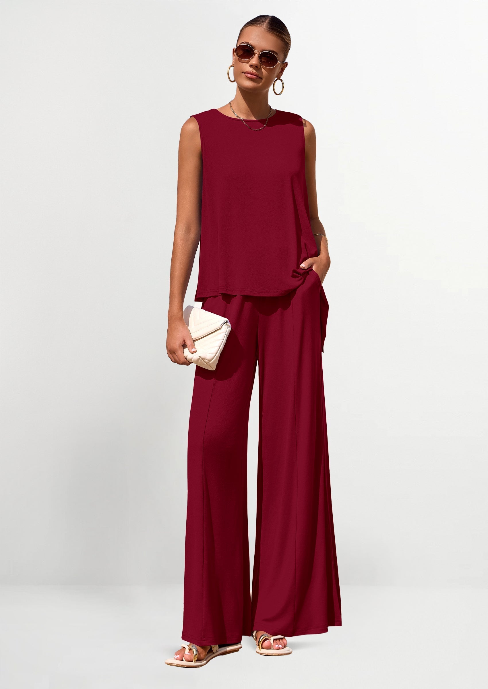 red 2 piece set