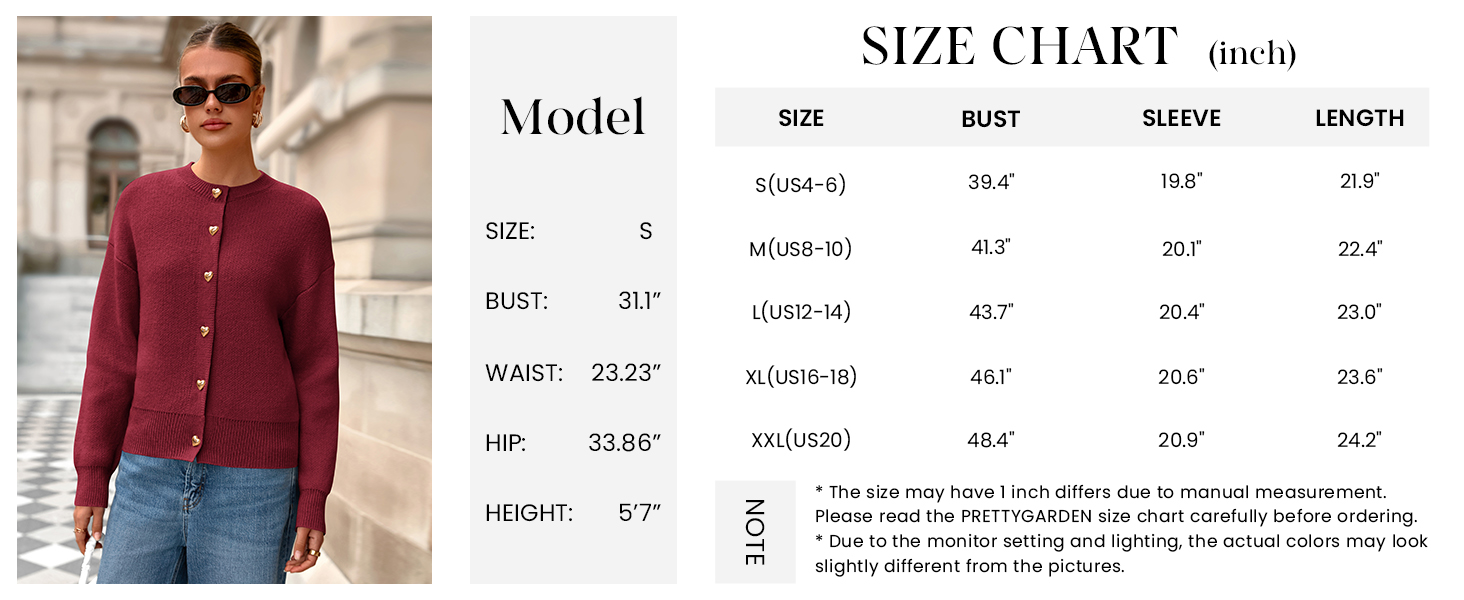 Cardigan Sweaters for Women Trendy Long Sleeve Open Front Button Down Jacket Fall Clothes Winter Coats