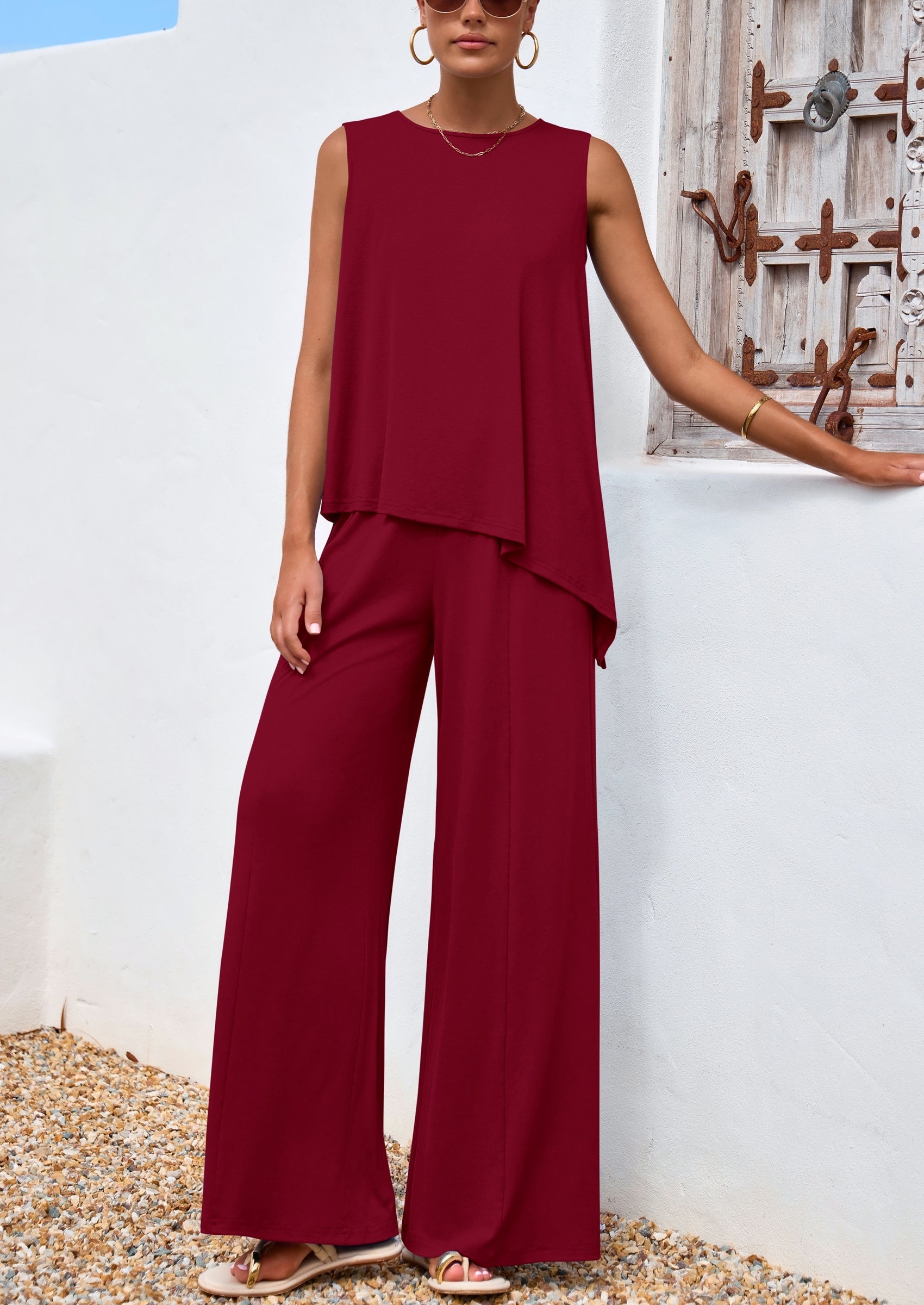 red 2 piece set