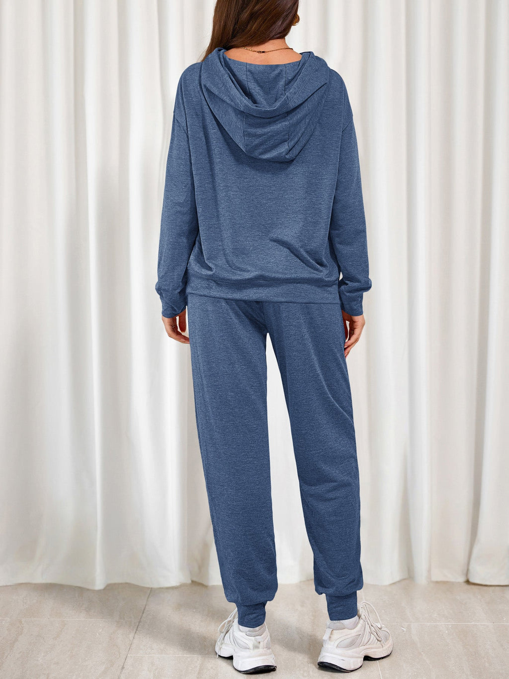 Women's Two Piece Outfits Sweatsuits Lounge Sets Hoodies Sweatshirt Joggers Sweatpants Fall Fashion Clothes