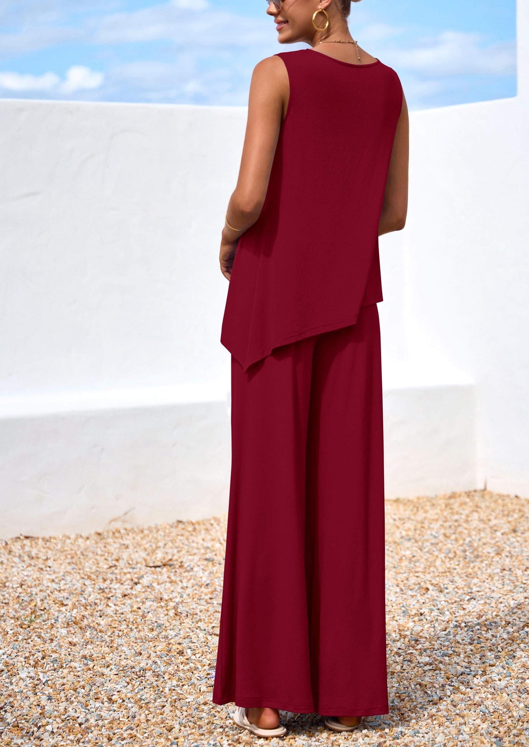 red 2 piece set