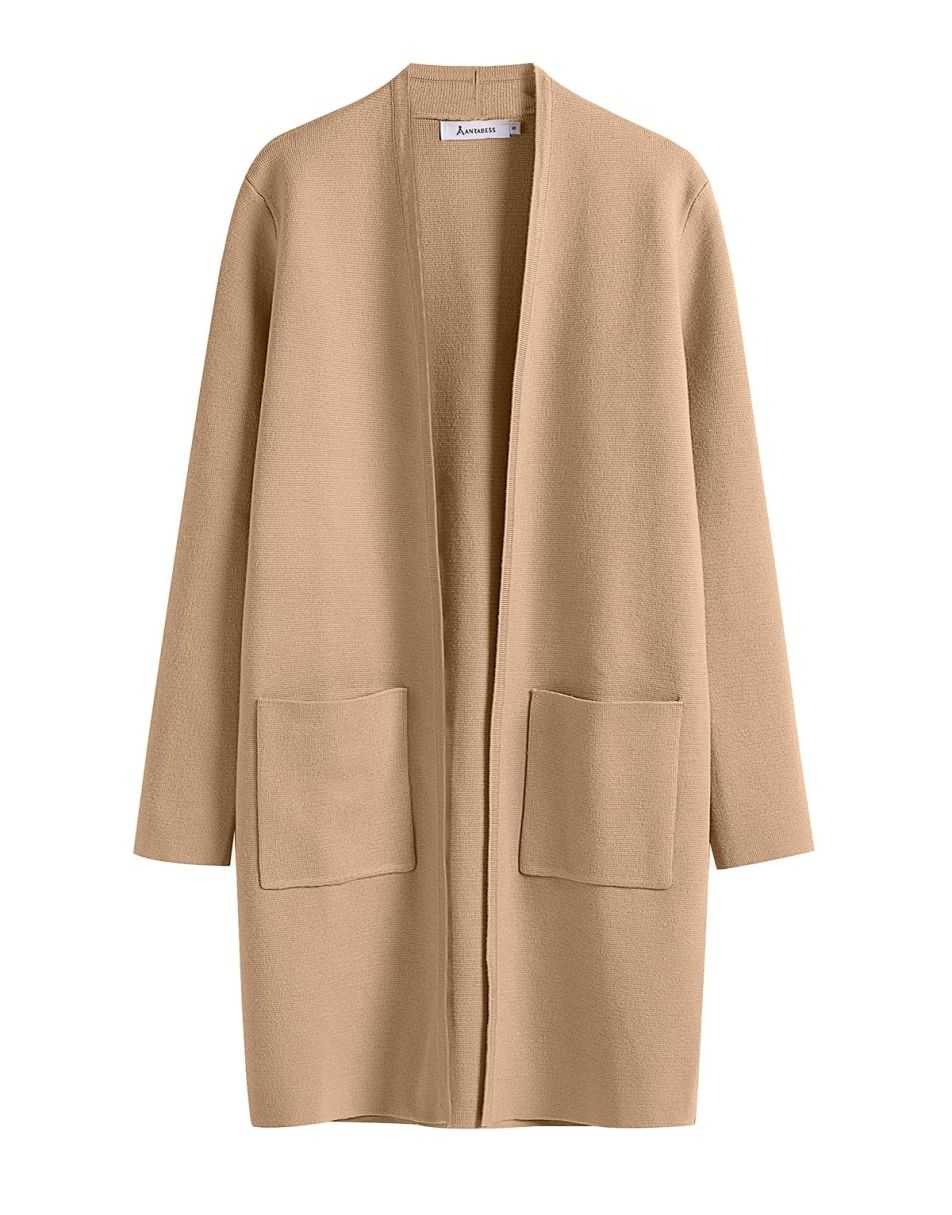 Cardigan Sweater for Women Casual 2025 Fall Winter Fashion Coat Long Sleeve Open Front Knit Coatigan Clothes
