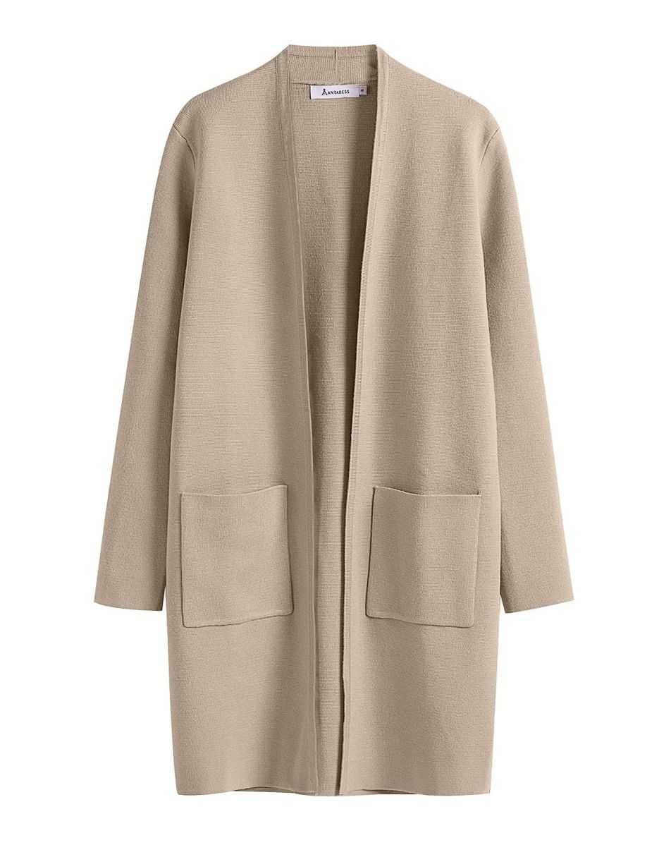 Cardigan Sweater for Women Casual 2025 Fall Winter Fashion Coat Long Sleeve Open Front Knit Coatigan Clothes