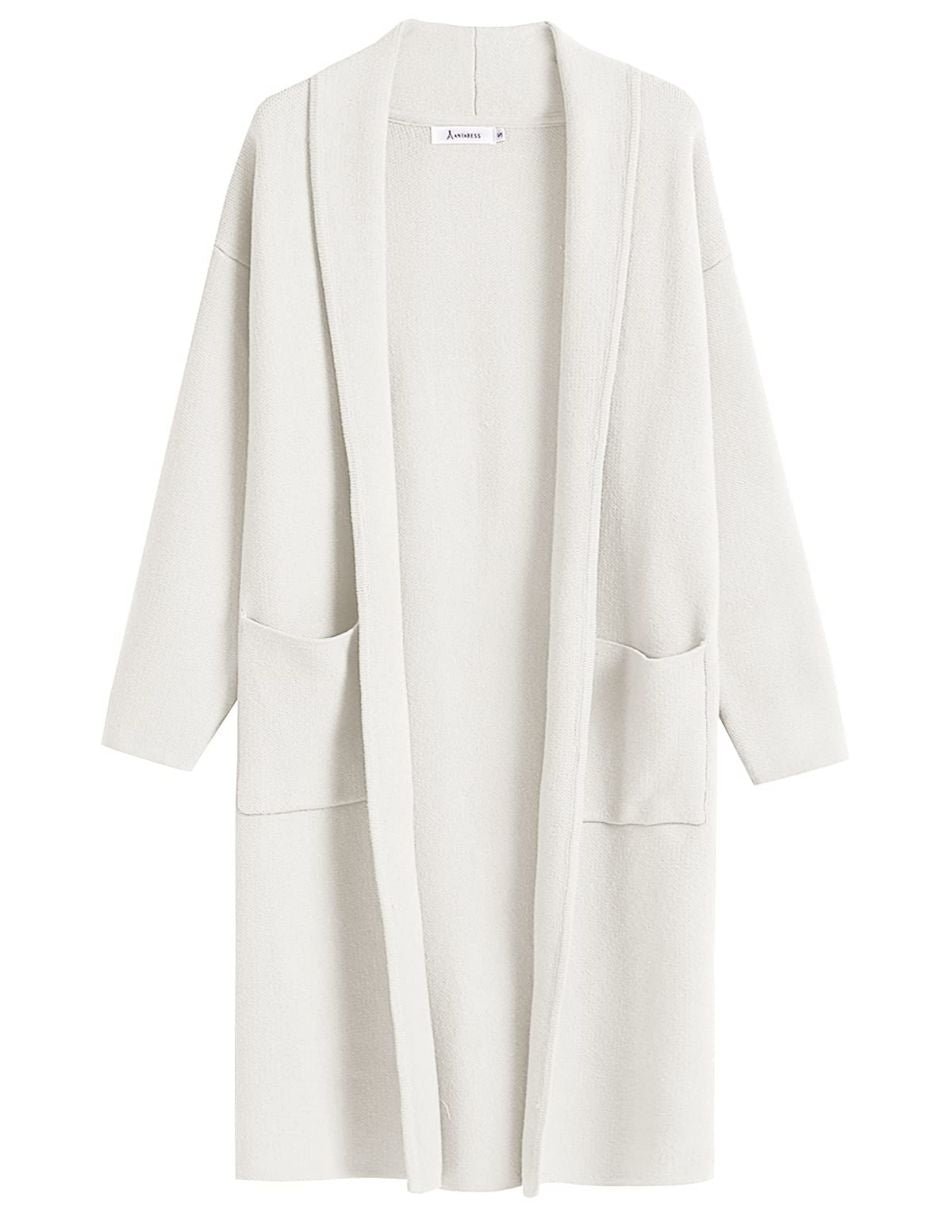 Women's Cardigan Long Sweater Oversized Open Front Knit Coatigan Duster Coat 2025 Trendy Fall Outfits Outerwear