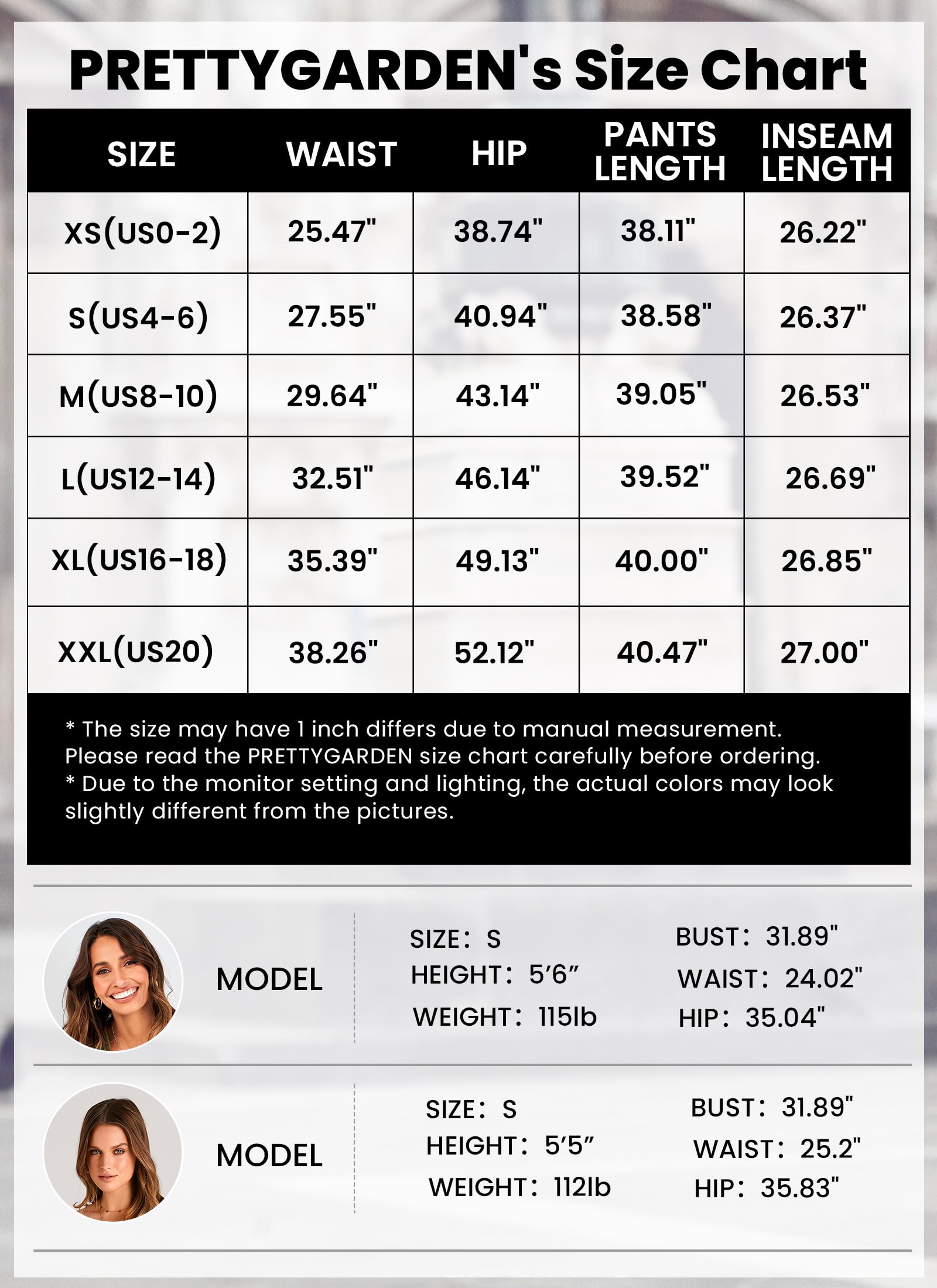 Womens Dress Pants Business Casual Trendy High Waisted Ankle Length Dressy Trousers Slacks Work Clothes