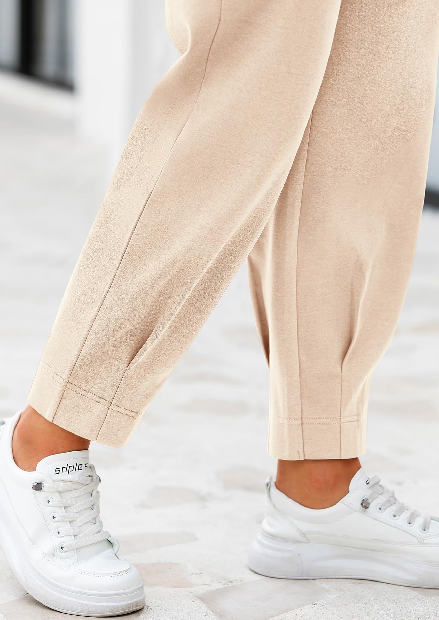 Womens Dress Pants Business Casual Trendy High Waisted Ankle Length Dressy Trousers Slacks Work Clothes