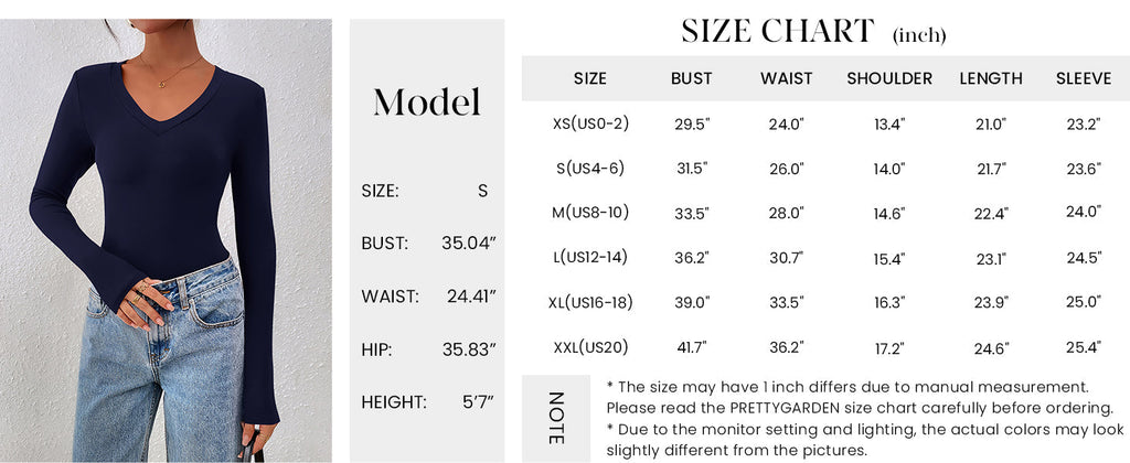 Womens Long Sleeve T Shirts Fall Trendy Deep V Neck Slim Fit Basic Crop Tops Casual Going Out Top