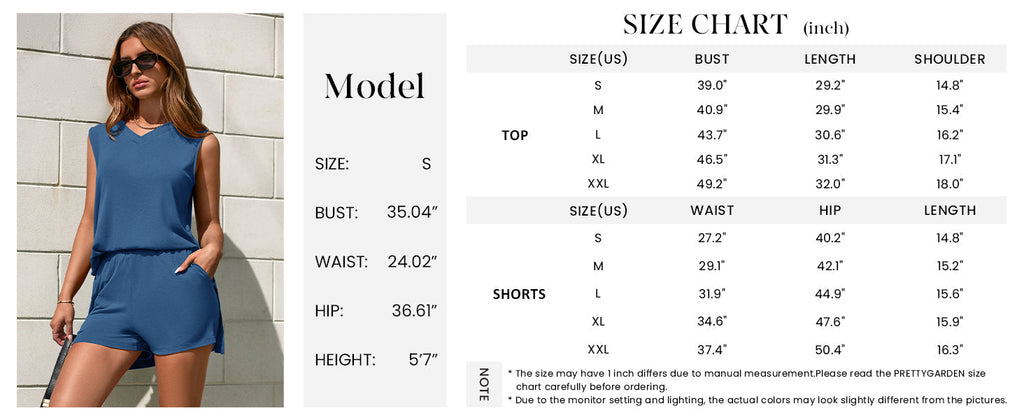 Women's Two Piece Lounge Set Summer Casual Oversized Shirts Biker Shorts Matching Airport Travel Outfit