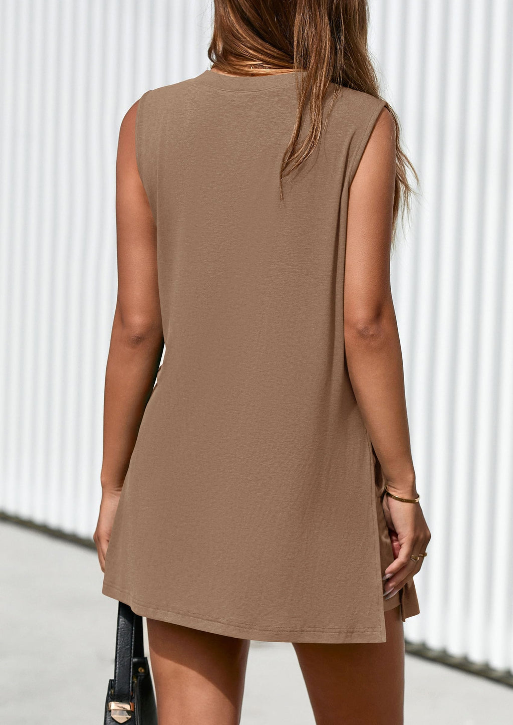 Women's Two Piece Lounge Set Summer Casual Oversized Shirts Biker Shorts Matching Airport Travel Outfit