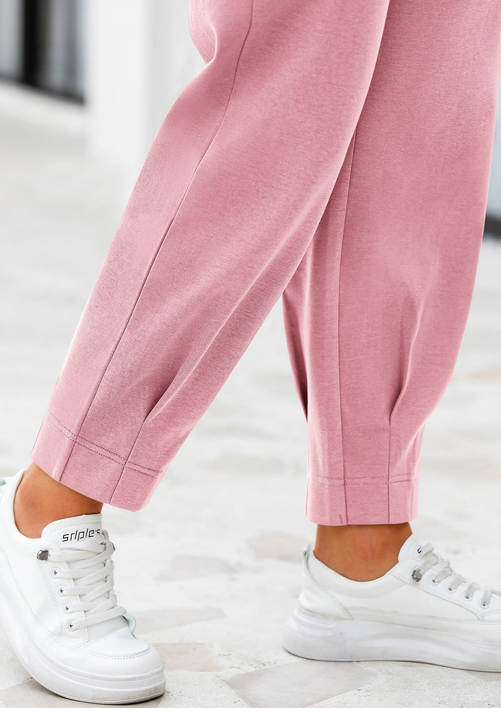 Womens Dress Pants Business Casual Trendy High Waisted Ankle Length Dressy Trousers Slacks Work Clothes